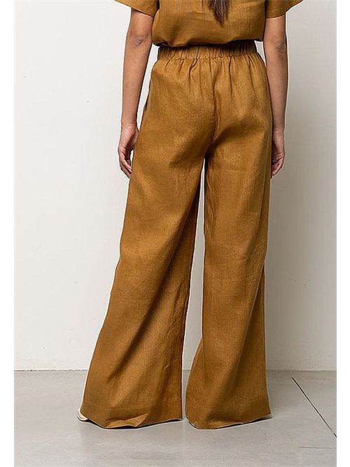 Pantaloni donna in lino con elastico KAOS | SPJNT002/2016